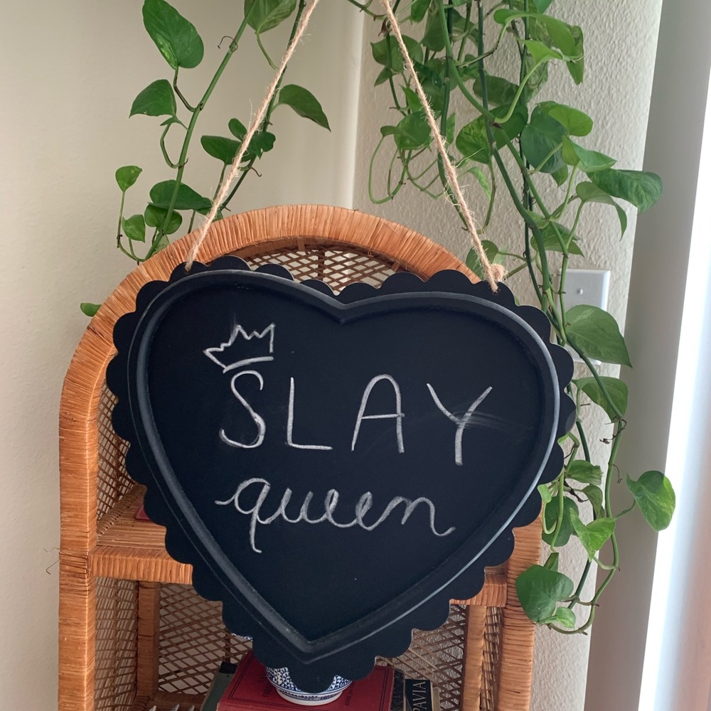 Chalk board sign